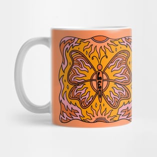 Leo Butterfly Mug